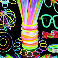 Shein 100pcs Glow Sticks Birthdays Concerts