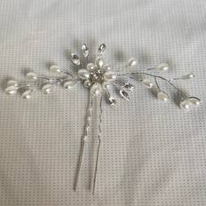 Hair Pins on sale Shein Women Faux Pearl Bridal Hair Pin