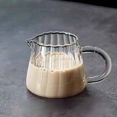Glass Milk Jugs Shein Vintage Nordic Style Glass Mini Creamer Pot Milk Jug