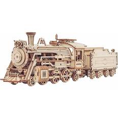 Robotime Steam Train 3D Puzzle Wooden Model Kit