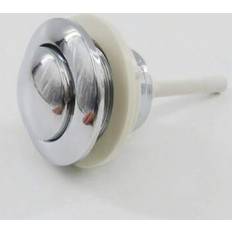 Plumbing Shein Electroplated Round Single Button Toilet Tank