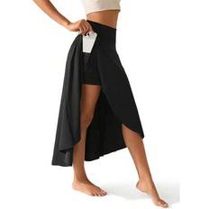 Shein 2-In-1 High Waist Split Sports Skirt - Lightweight
