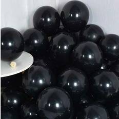 Shein Matte Black Elegant 5-18 Inch Latex Balloons