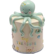Piggy Banks Kid's Room Celebrations Petit Cheri Resin Octopus Money Box