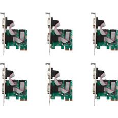 Tauoh PCI-E Express Dual Serial DB9 RS232 Controller Card