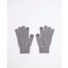 River Island Gloves River Island Knit Touch Screen Gloves - Grey