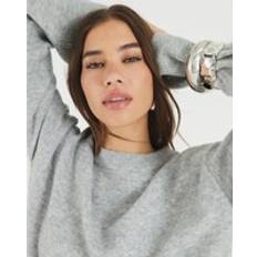 River Island M Jumpers River Island Womens Grey Crew Neck Jumper