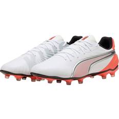 Puma Fotbollsskor Puma King Match FG AG Football Boots Unisex - White