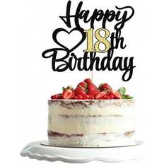Happy Birthday Topper With Numeric And English Letters