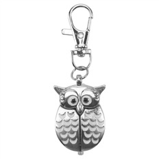 Pocket Watches Kopinma Double Open Owl Key Ring Pocket Watch
