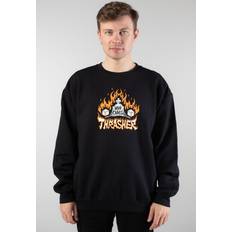 Neckface Who Cares Crew Sweater - Black