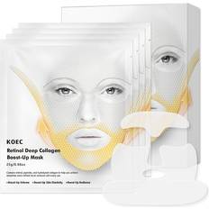 Temu 4pcs Deep Collagen Retinol Firming And Lifting Mask Set