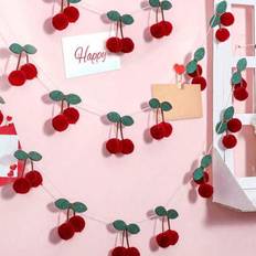 Garlands Shein Cherry Garland Birthday Decoration