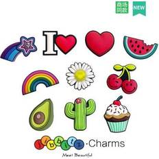 Clogs Shein Fashion The Clogs Accessorized With Cartoon Pixel Decorations Have Great Charm