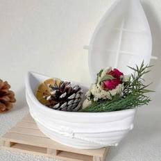 Shein Boat-Shaped Gypsum Cast Resin Planter Mold