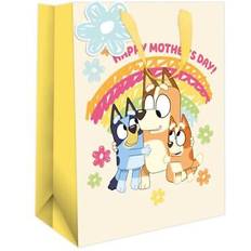 Blue Wrapping Paper & Gift Wrapping Supplies Bluey Happy Mother's Day Medium Gift Bag