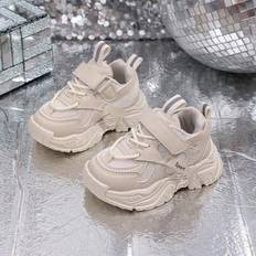 Shein Unisex Spring And Autumn Sports Shoes With Bright Patches - New