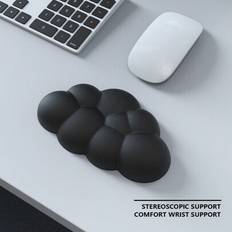 Home cloud storage Shein Black Cloud Wrist Rest Soft Leather