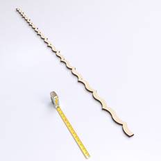Sheet Materials Ekena Millwork May Adjustable Wood Decorative Slat Wall Panel Kit