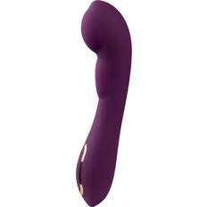 Oppustelig Dobbelt Bubble G-punkts Vibrator Lilla
