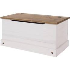 White Chests Home Source Corona White Ottoman Storage Bedding Pine Blanket Chest