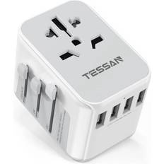 Tessan Universal Travel Adapter With 4 USB