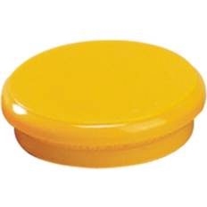 Gula Gem, Pappersklämmor & Magneter Dahle Magnet Rund 0.3kg Gelb 10 pcs