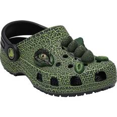 Crocs Sandaler Børnesko Crocs Classic IAM Scary Dino Kids Clog T Sandal - Sort/Grøn