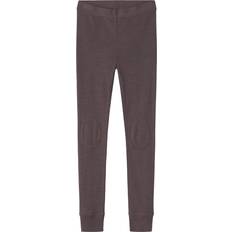 Uld Strømpebukser & Stay-ups Name It Merinould Leggings - Mørkegrå