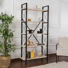 Hanah Home Elysian Brun Bokhylla