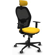 Yellow Office Chairs Ergonomic with Headrest 1D036G2 Office Chair