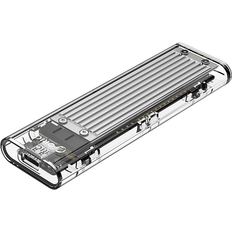 M.2 NVME til USB-C 10Gbps Diskdrevbås Grå