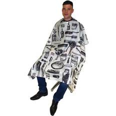 Hair Cutting Capes Hair Tools Vintage Barber Cape White