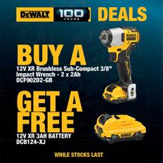 Dewalt XR Brushless Sub-Compact 3/8in Impact Wrench