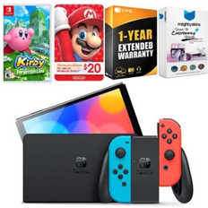 Game Consoles Nintendo Switch Neon Red Blue OLED Console