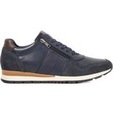 Dune London Shoes Dune London Thame Zip-Up Trainers With Timeless Appeal - Navy