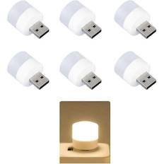 6Pcs Mini Portable USB