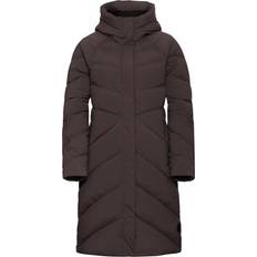 Jack Wolfskin Kappor & Rockar Jack Wolfskin Women's Down Coat Marienplatz Peat - RDS