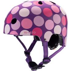Kids Spot Bike Scooter Safety Helmet Purple