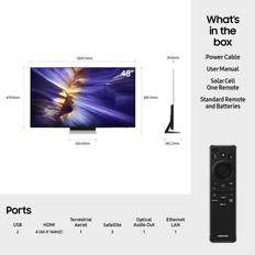 48' tv Samsung S90F 48 Inch OLED 4K Vision AI Smart TV