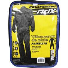 Ensembles de pluie ADX Ensemble Pluie Moto Pack Veste Pantalon Eco - Noir