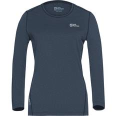 Jack Wolfskin Undertøj Jack Wolfskin Women's Long-Sleeved Functional Shirt - Midnight Sky
