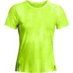 Under Armour Yellow T-shirts Under Armour Launch Elite Printed T-Shirt - Womens