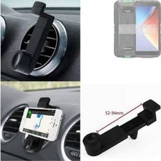 Mobile Device Holders K-S-Trade Lüftungshalterung Doogee S41 Plus Auto KFZ