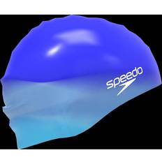 Blå - Voksen Badehætter Speedo Silikonehætte Multi Colour Silc Cap