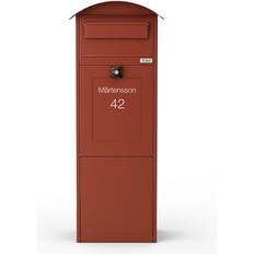 Flexbox Paketpostlåda Lovisa Röd NCS S 4050-Y80R