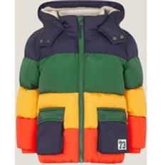 Multicoloured Jackets Children's Clothing Monsoon Colourblock Puffer Jacket - Multi