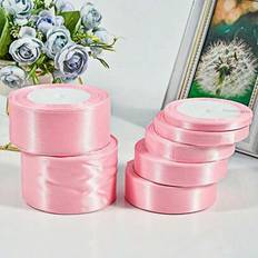 Pink Wrapping Paper & Gift Wrapping Supplies Shein Double Faced Satin Ribbon 22 Meters