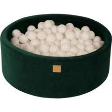 Conjuntos de pelotas Meow Baby Piscina De Bolas Redonda Terciopelo 90x30cm