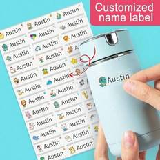 Shein Custom Transparent Waterproof Name Labels